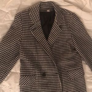 Vintage houndstooth coat